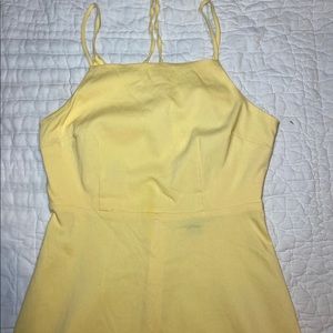 Brand new yellow summer dress